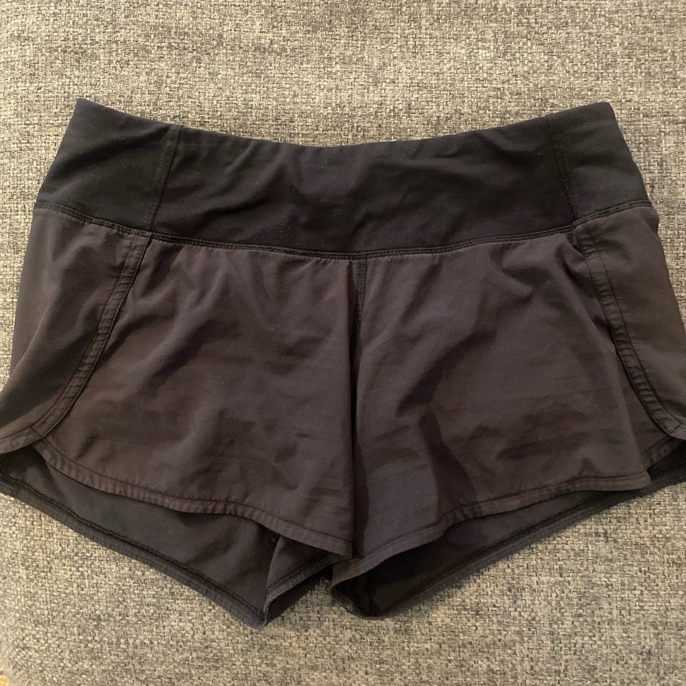 lululemon athletica Black Athletic Shorts